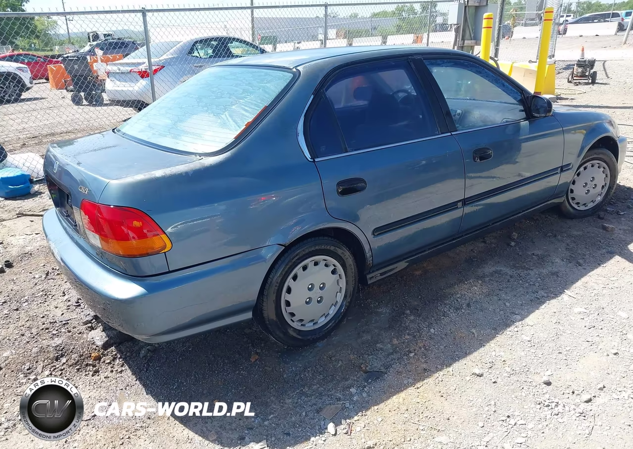1997 Honda Civic Dx VIN:JHMEJ6529VS035002 - 4