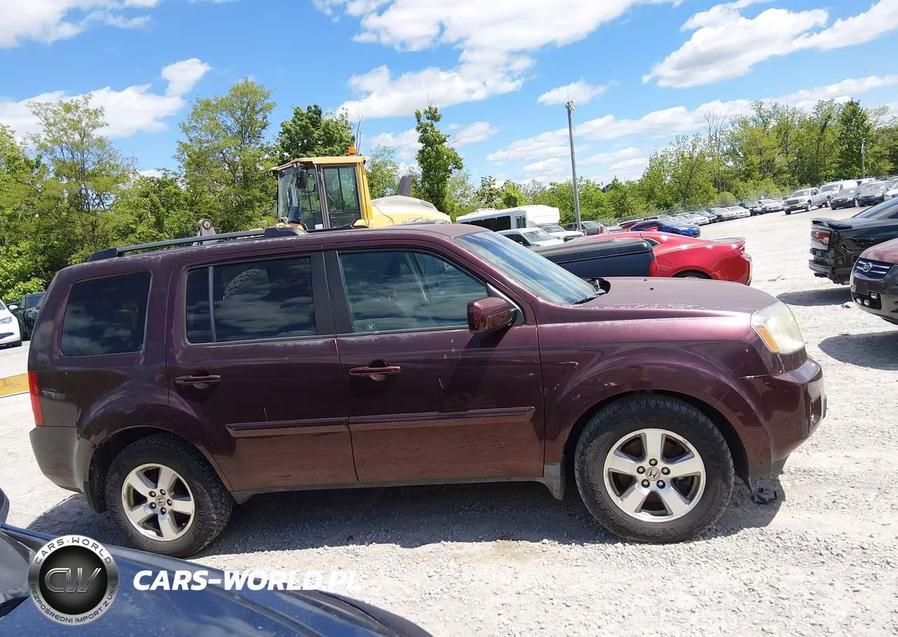 2010 Honda Pilot Ex-L VIN:5FNYF4H68AB007265 - 13