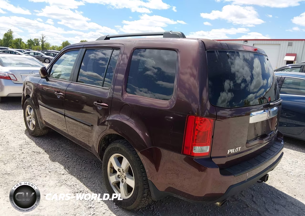 2010 Honda Pilot Ex-L VIN:5FNYF4H68AB007265 - 3