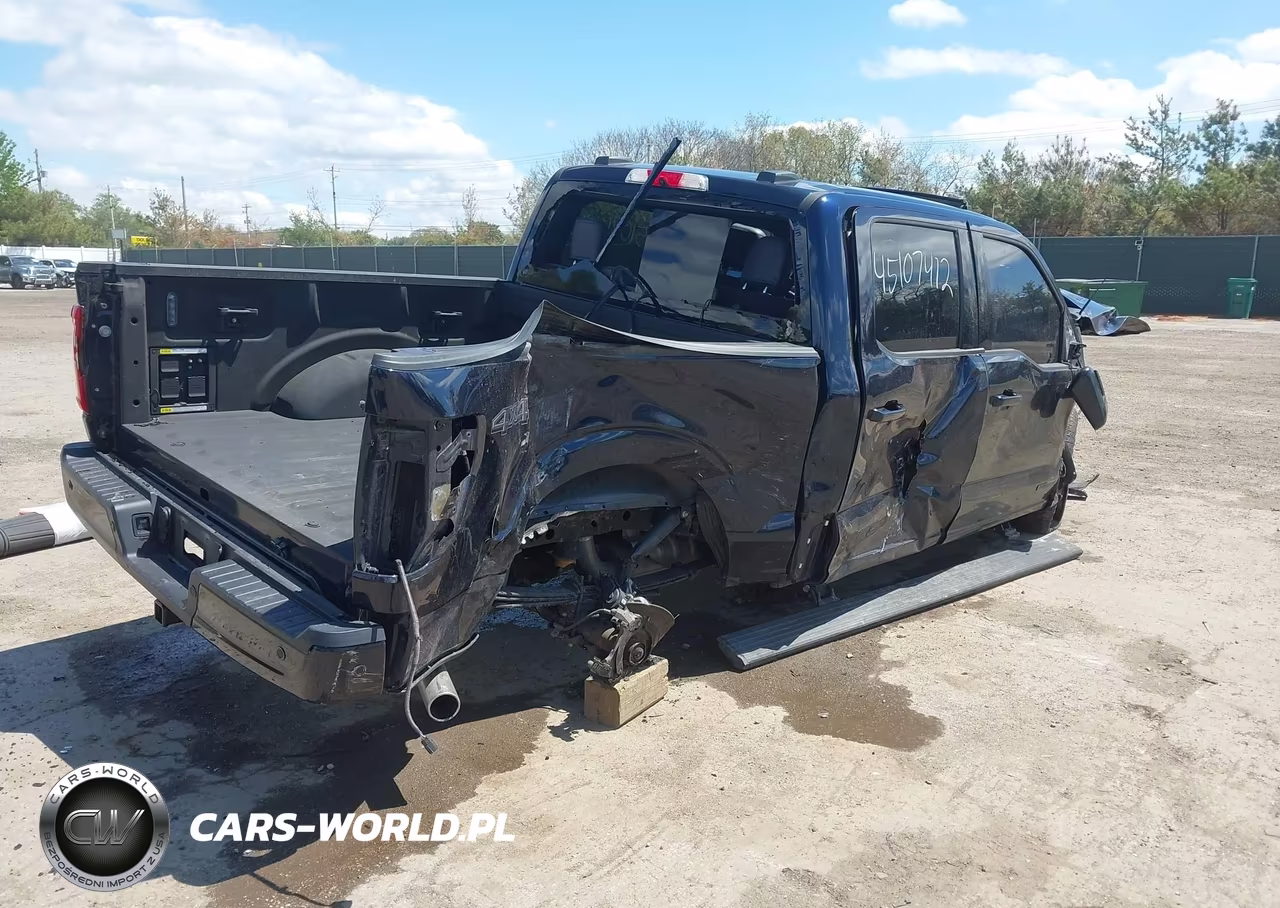 2022 Ford F-150 Platinum VIN:1FTFW1ED1NFA92668 - 4