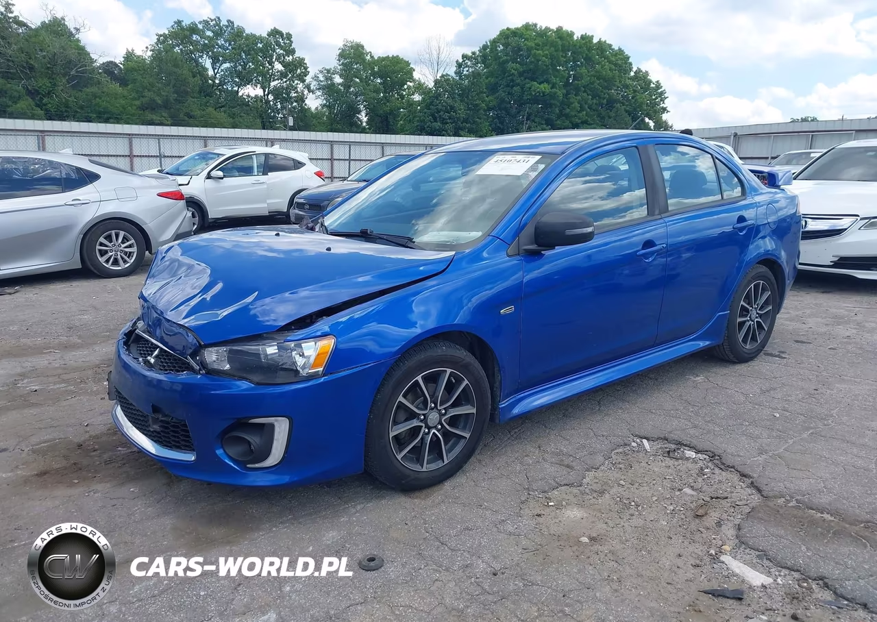 2017 Mitsubishi Lancer Es-Le VIN:JA32U2FU6HU009100 - 2