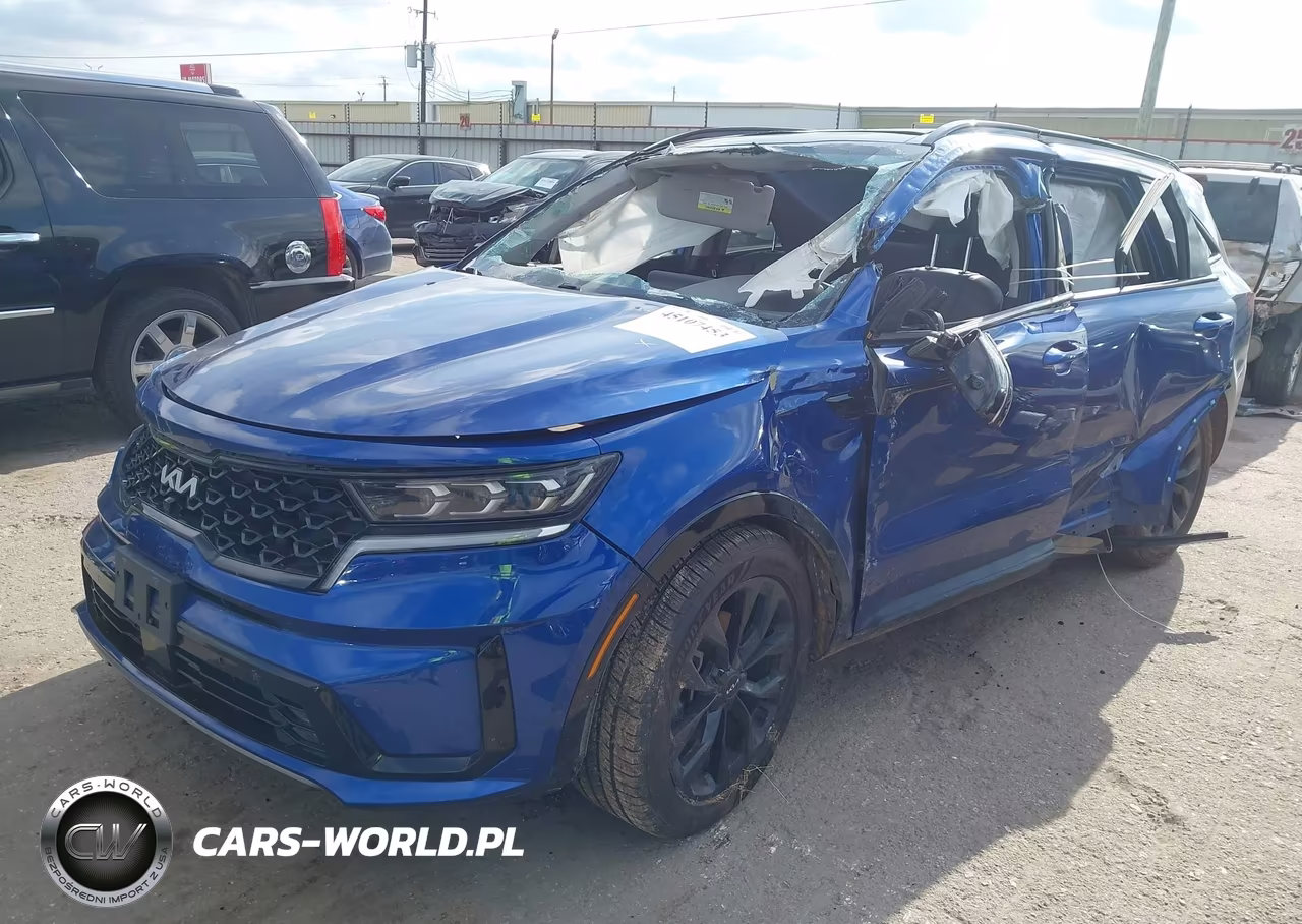 2022 Kia Sorento Sx Prestige VIN:5XYRK4LF8NG079587 - 2