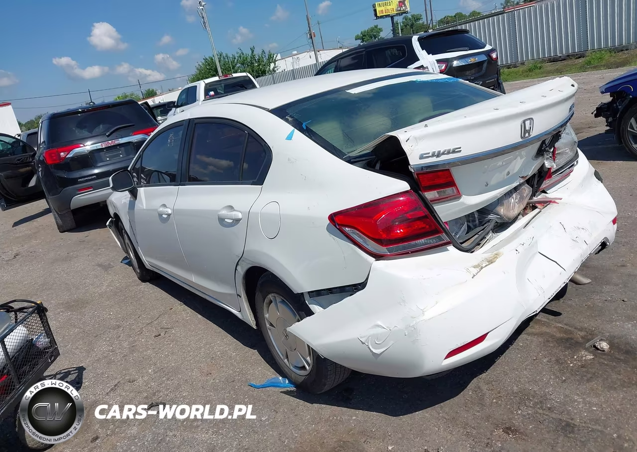 2013 Honda Civic Hf VIN:2HGFB2F63DH543163 - 3
