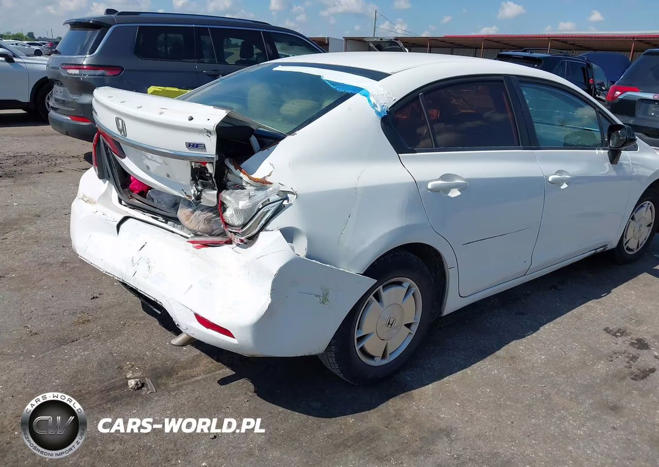 2013 Honda Civic Hf VIN:2HGFB2F63DH543163 - 4