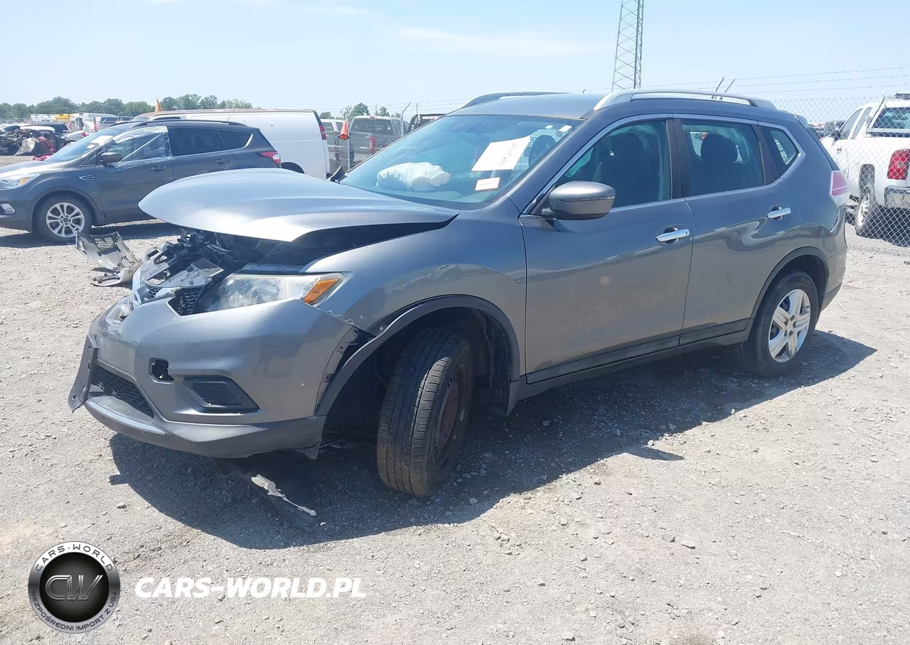 2016 Nissan Rogue S-Sl-Sv VIN:5N1AT2MT8GC736538 - 2