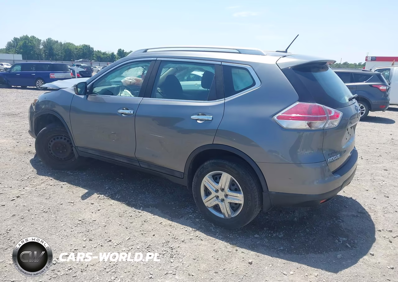 2016 Nissan Rogue S-Sl-Sv VIN:5N1AT2MT8GC736538 - 3