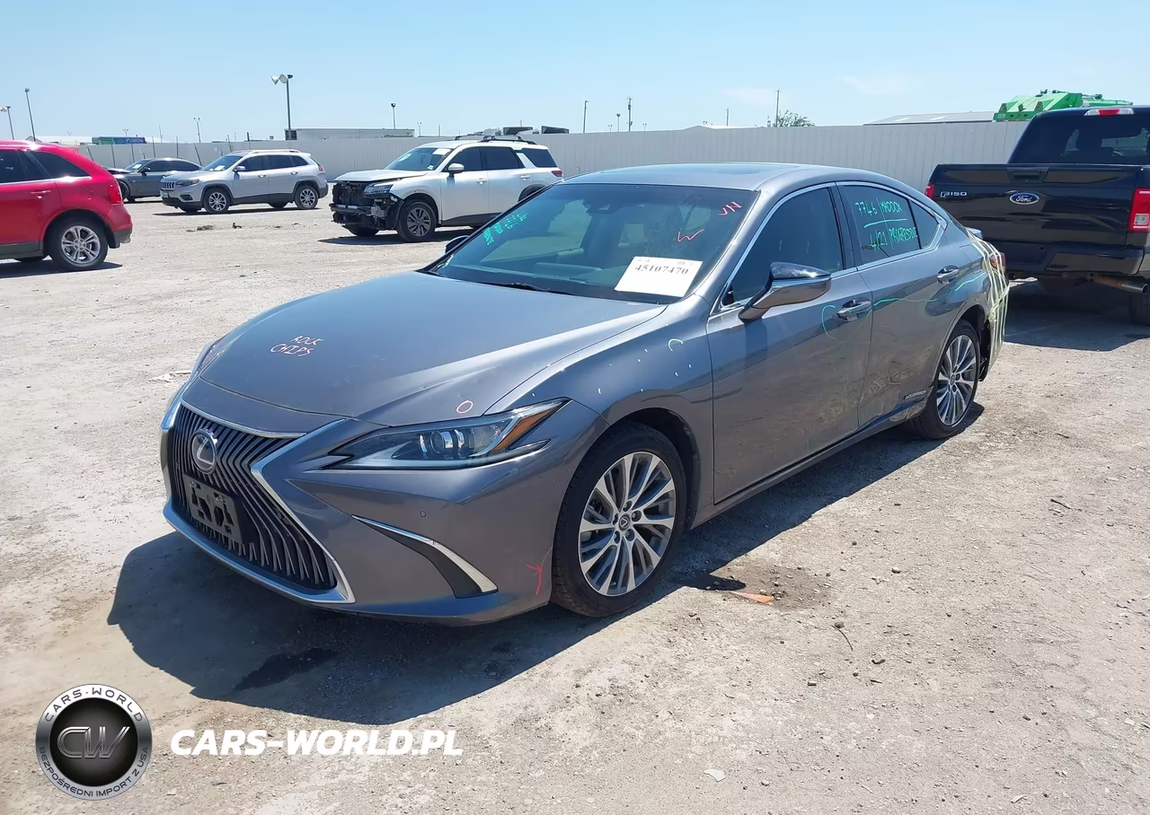 2021 Lexus Es 300H VIN:58ADA1C18MU009444 - 2
