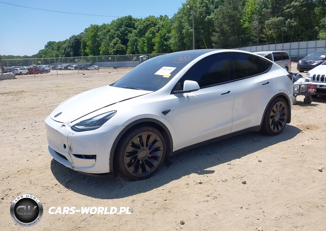 2022 Tesla Model Y Performance Dual Motor All-Wheel Drive VIN:7SAYGDEF2NF521753 - 2