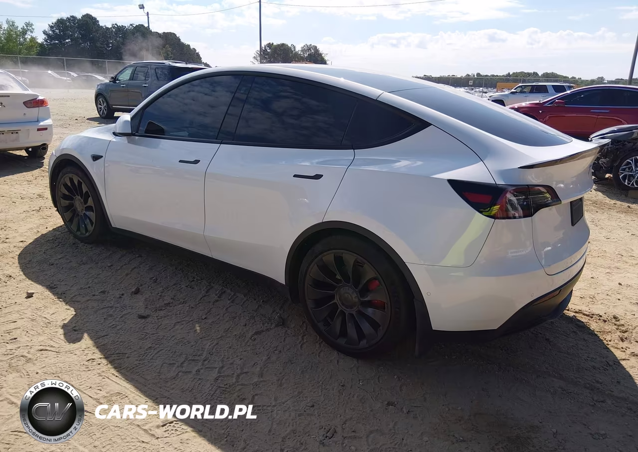 2022 Tesla Model Y Performance Dual Motor All-Wheel Drive VIN:7SAYGDEF2NF521753 - 3