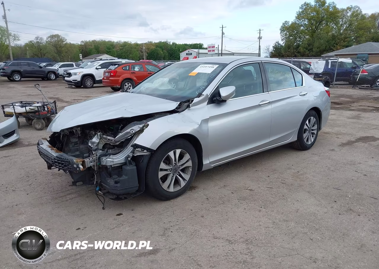 2015 Honda Accord Lx VIN:1HGCR2F34FA193161 - 2