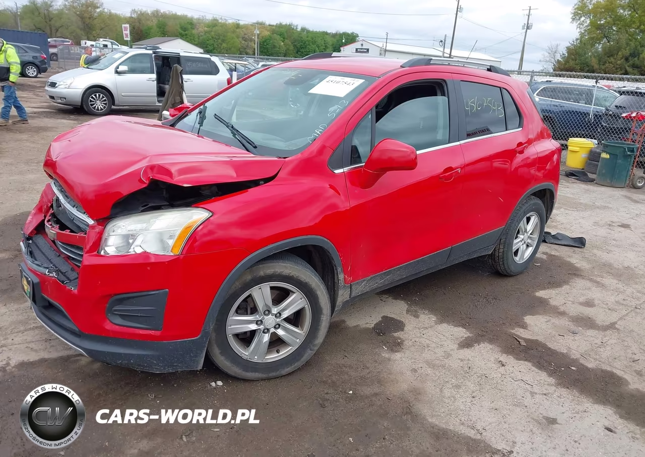 2015 Chevrolet Trax Lt VIN:3GNCJLSB5FL239606 - 2