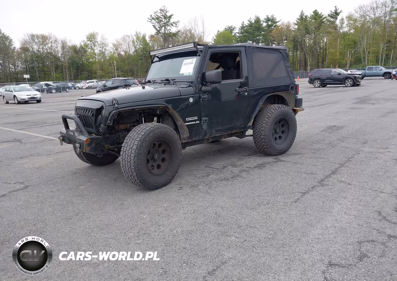 2012 Jeep Wrangler Sport VIN:1C4AJWAG4CL241417 - 2