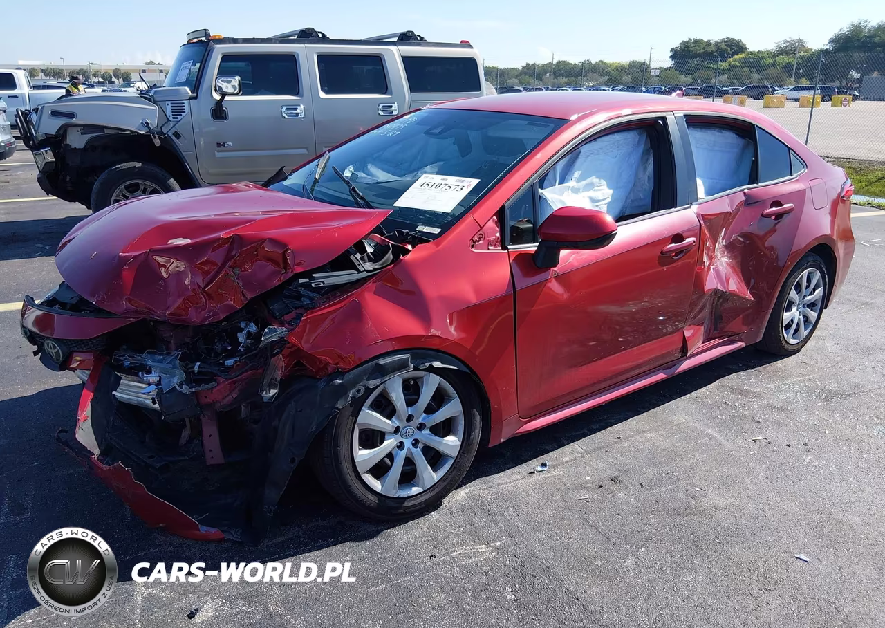2020 Toyota Corolla Le VIN:5YFEPRAE2LP080475 - 2