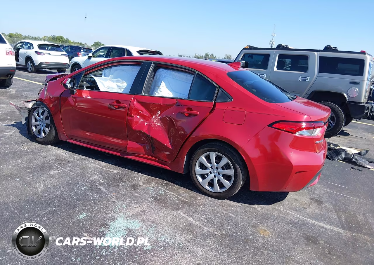 2020 Toyota Corolla Le VIN:5YFEPRAE2LP080475 - 3