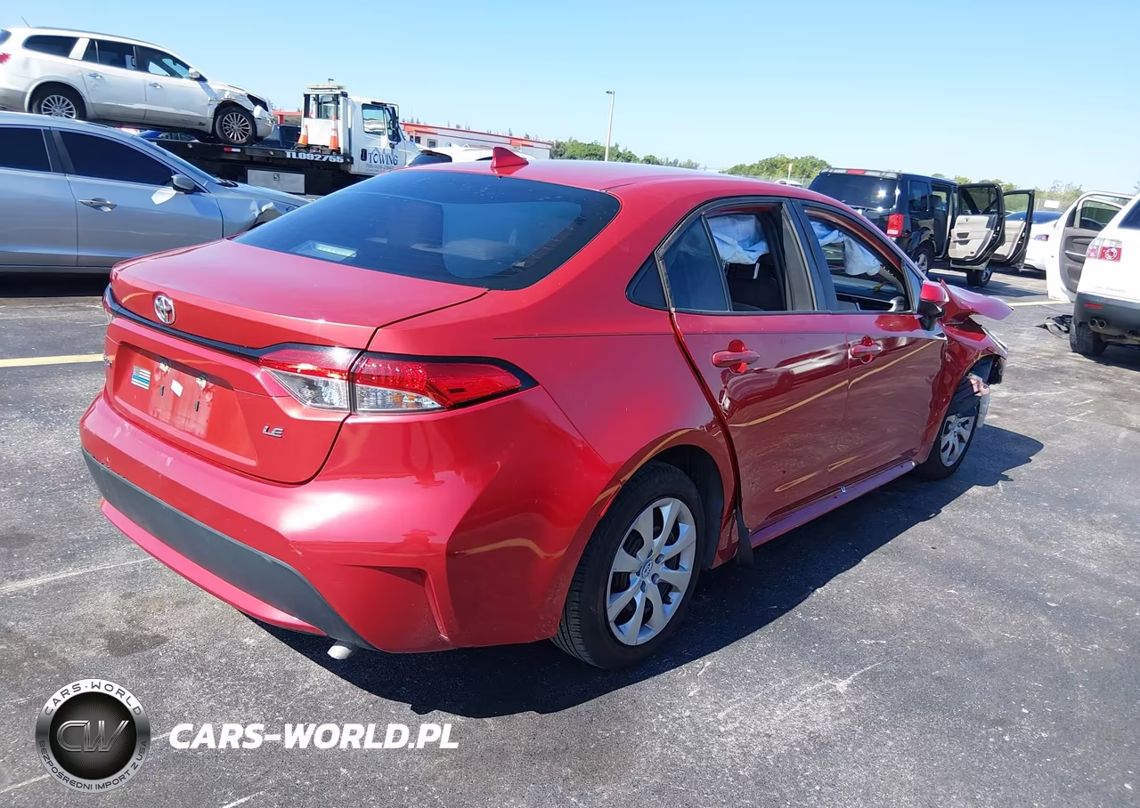 2020 Toyota Corolla Le VIN:5YFEPRAE2LP080475 - 4