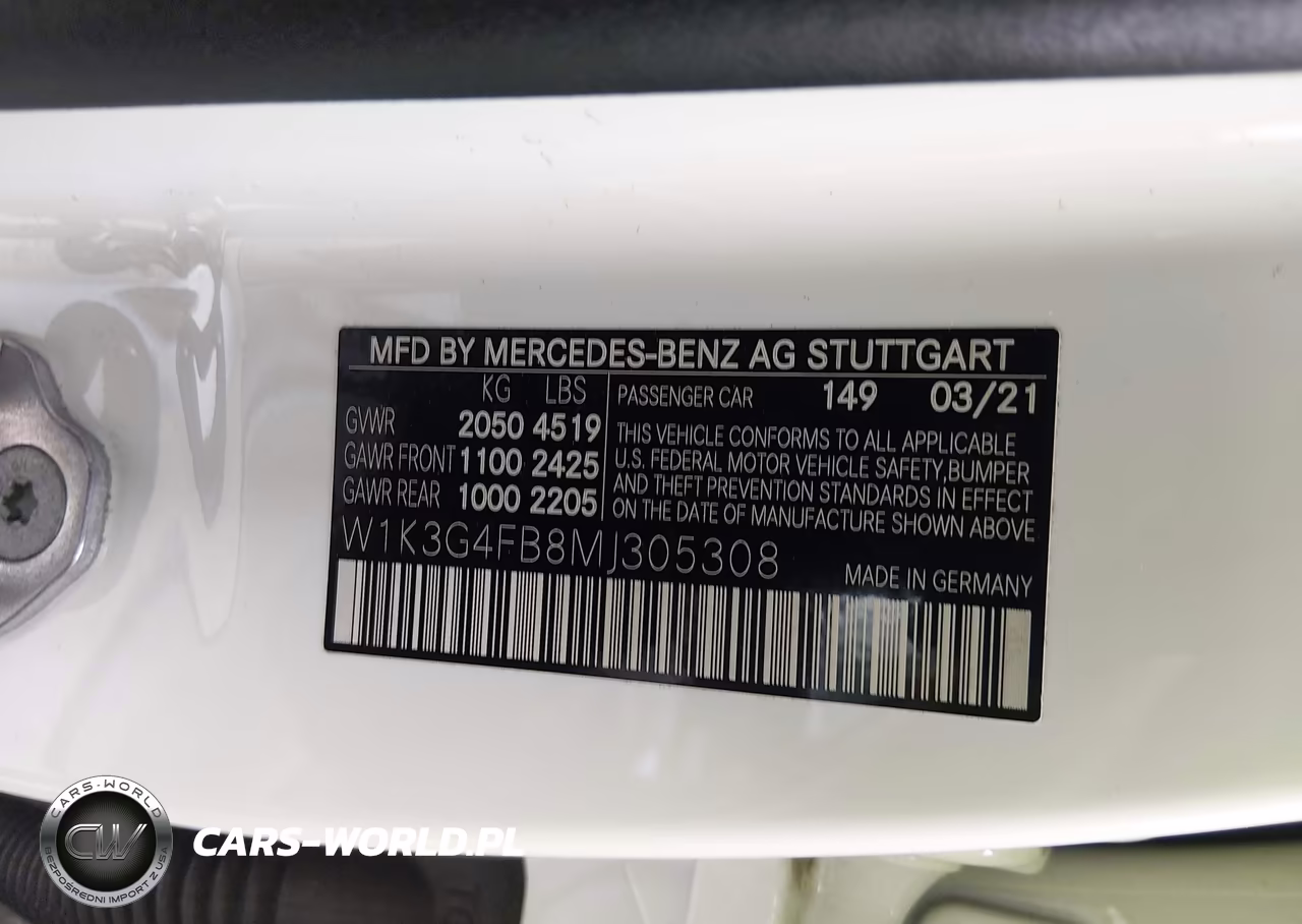 2021 Mercedes-Benz A 220 4Matic VIN:W1K3G4FB8MJ305308 - 9