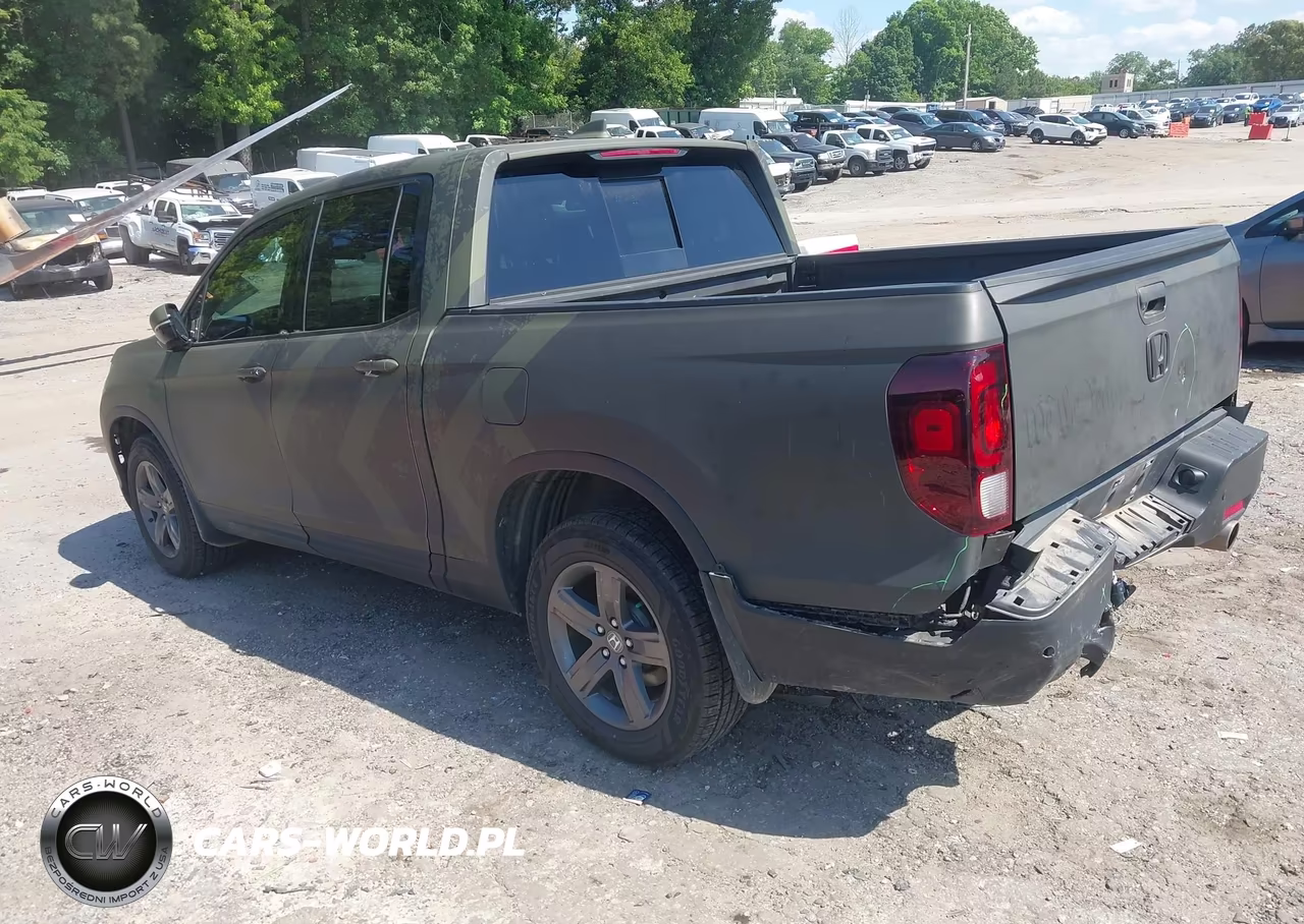 2022 Honda Ridgeline Rtl-E VIN:5FPYK3F72NB004067 - 3