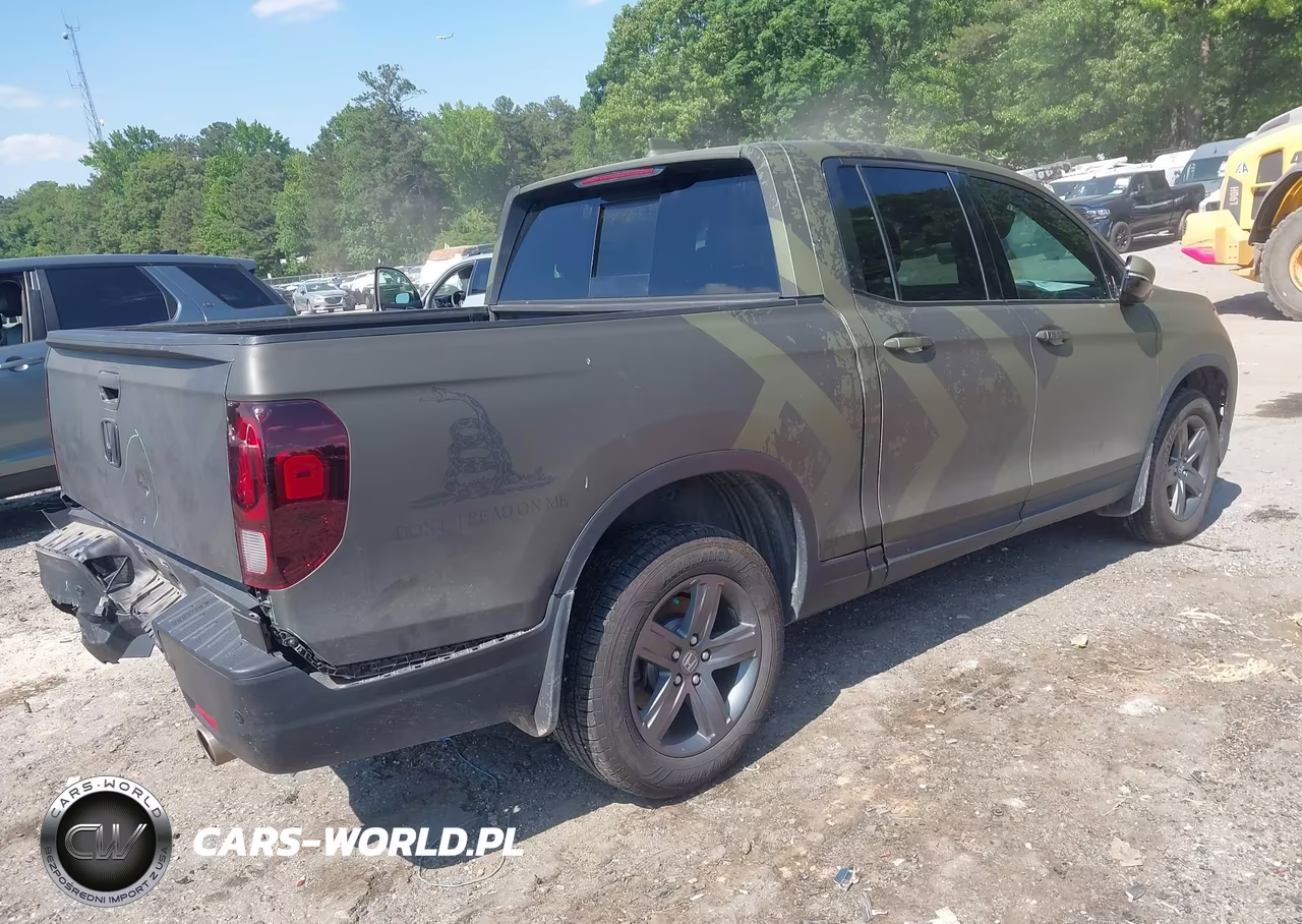 2022 Honda Ridgeline Rtl-E VIN:5FPYK3F72NB004067 - 4