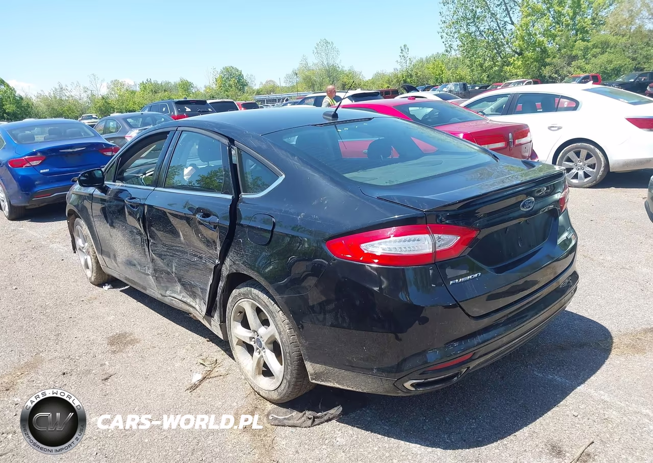 2016 Ford Fusion Se VIN:3FA6P0T92GR352917 - 3