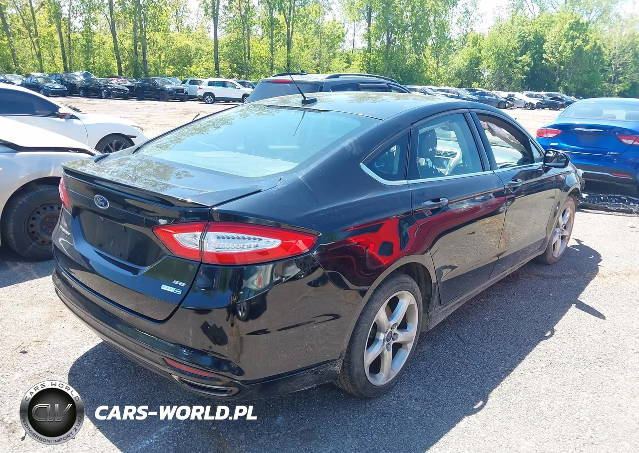 2016 Ford Fusion Se VIN:3FA6P0T92GR352917 - 4