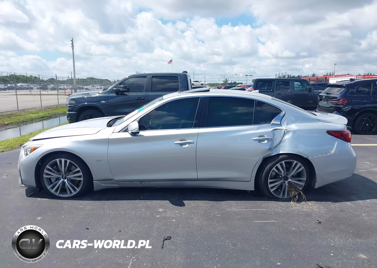 2018 Infiniti Q50 3.0T Sport VIN:JN1EV7APXJM358571 - 14