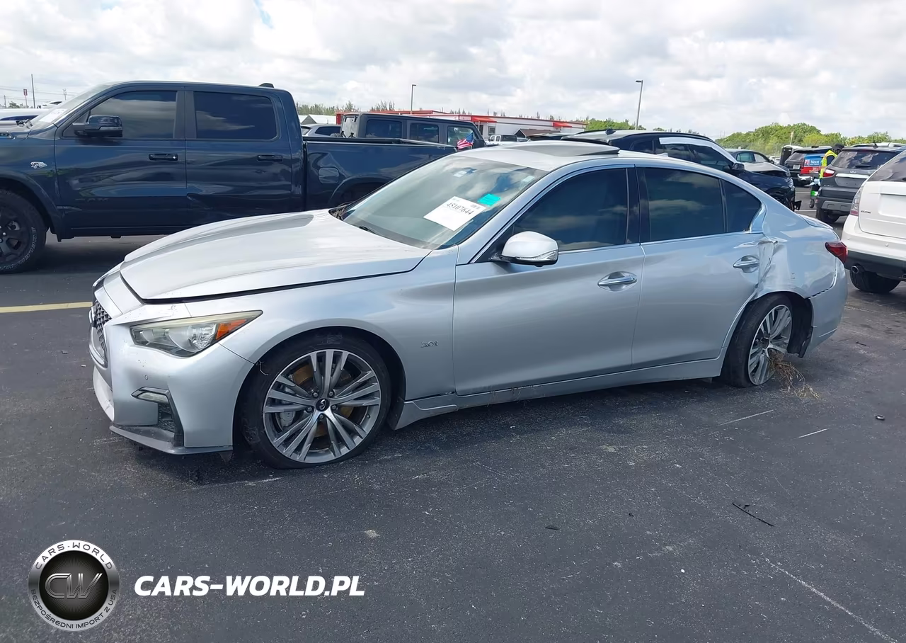 2018 Infiniti Q50 3.0T Sport VIN:JN1EV7APXJM358571 - 2