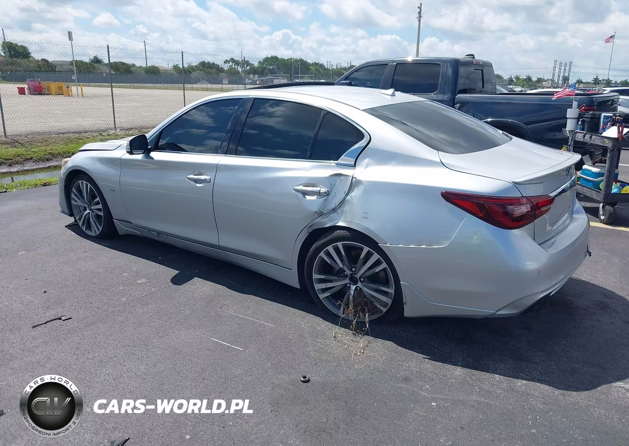 2018 Infiniti Q50 3.0T Sport VIN:JN1EV7APXJM358571 - 3