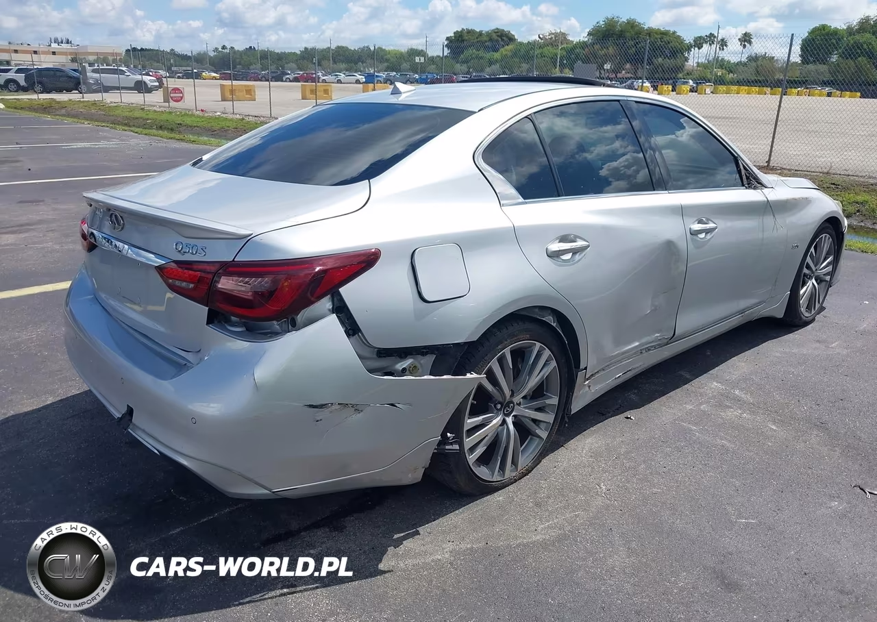 2018 Infiniti Q50 3.0T Sport VIN:JN1EV7APXJM358571 - 4