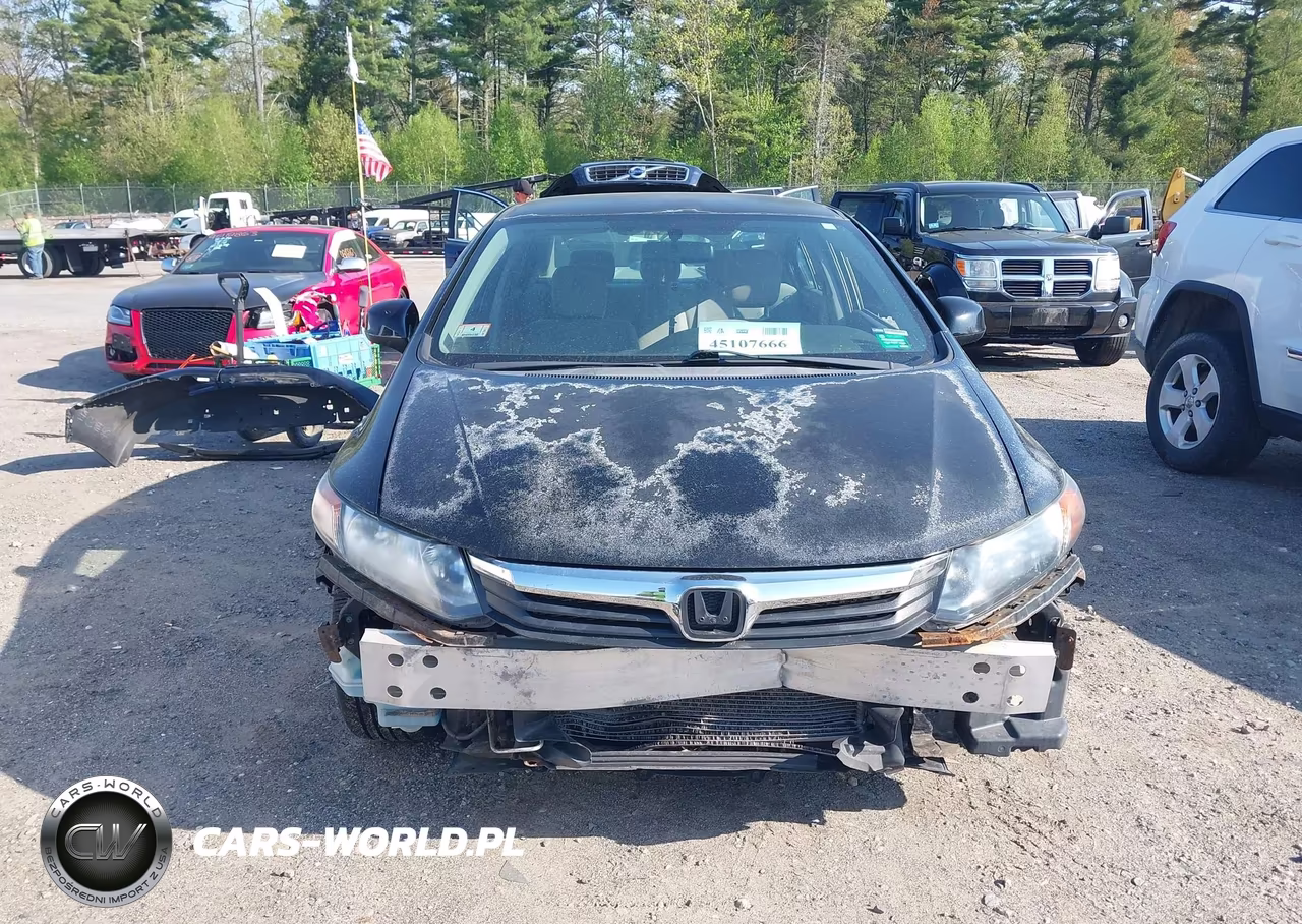 2012 Honda Civic Lx VIN:2HGFB2F57CH604827 - 13