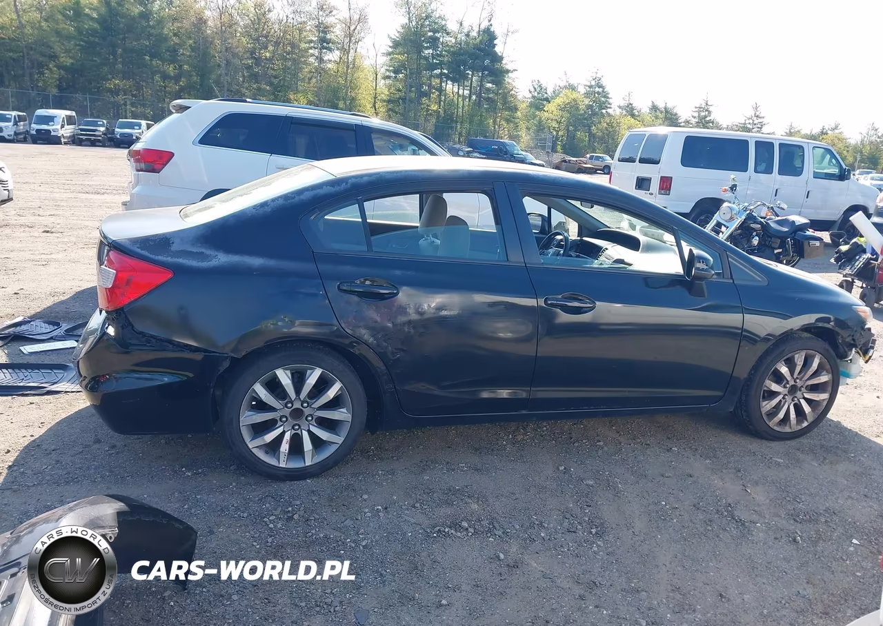 2012 Honda Civic Lx VIN:2HGFB2F57CH604827 - 14