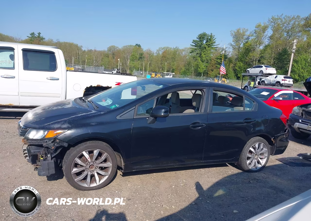2012 Honda Civic Lx VIN:2HGFB2F57CH604827 - 15