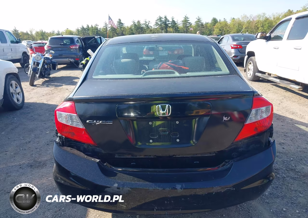 2012 Honda Civic Lx VIN:2HGFB2F57CH604827 - 17