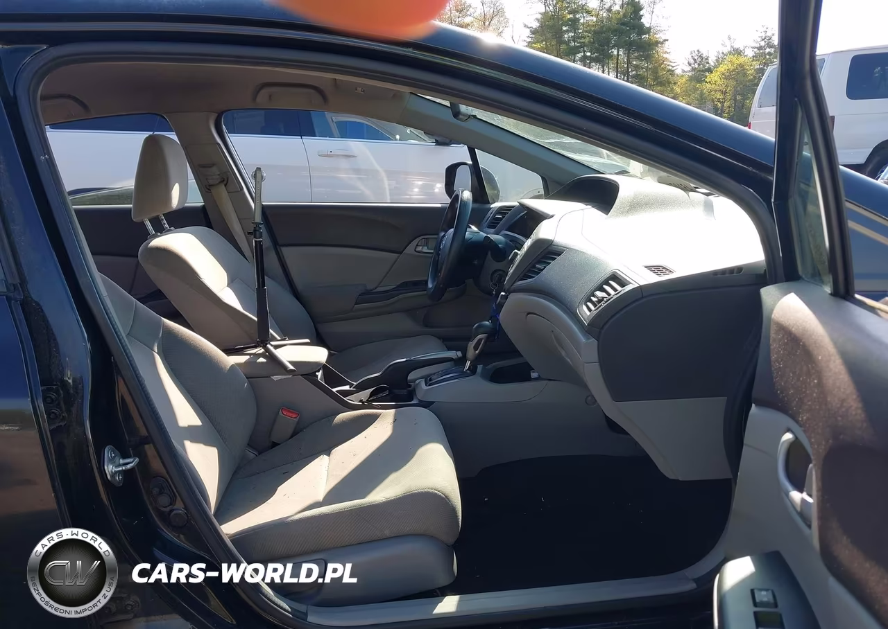 2012 Honda Civic Lx VIN:2HGFB2F57CH604827 - 5