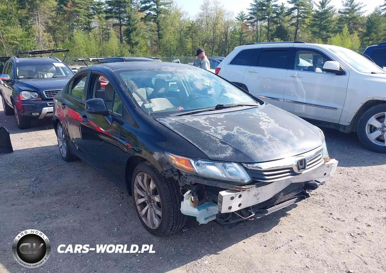 2012 Honda Civic Lx VIN:2HGFB2F57CH604827 - 6