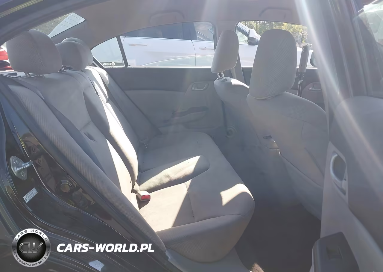 2012 Honda Civic Lx VIN:2HGFB2F57CH604827 - 8