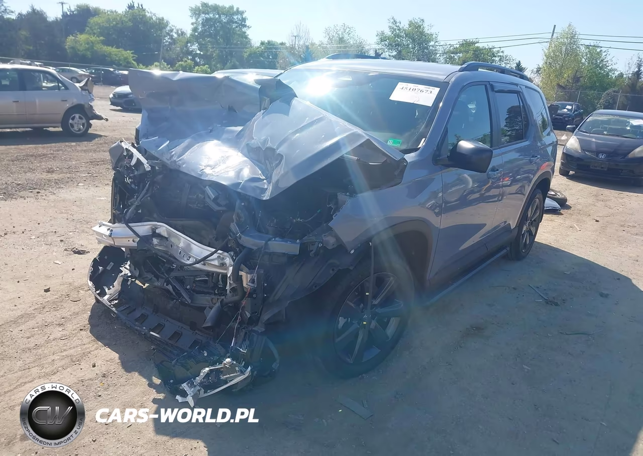 2025 Honda Pilot Sport VIN:5FNYG1H3XSB193734 - 2
