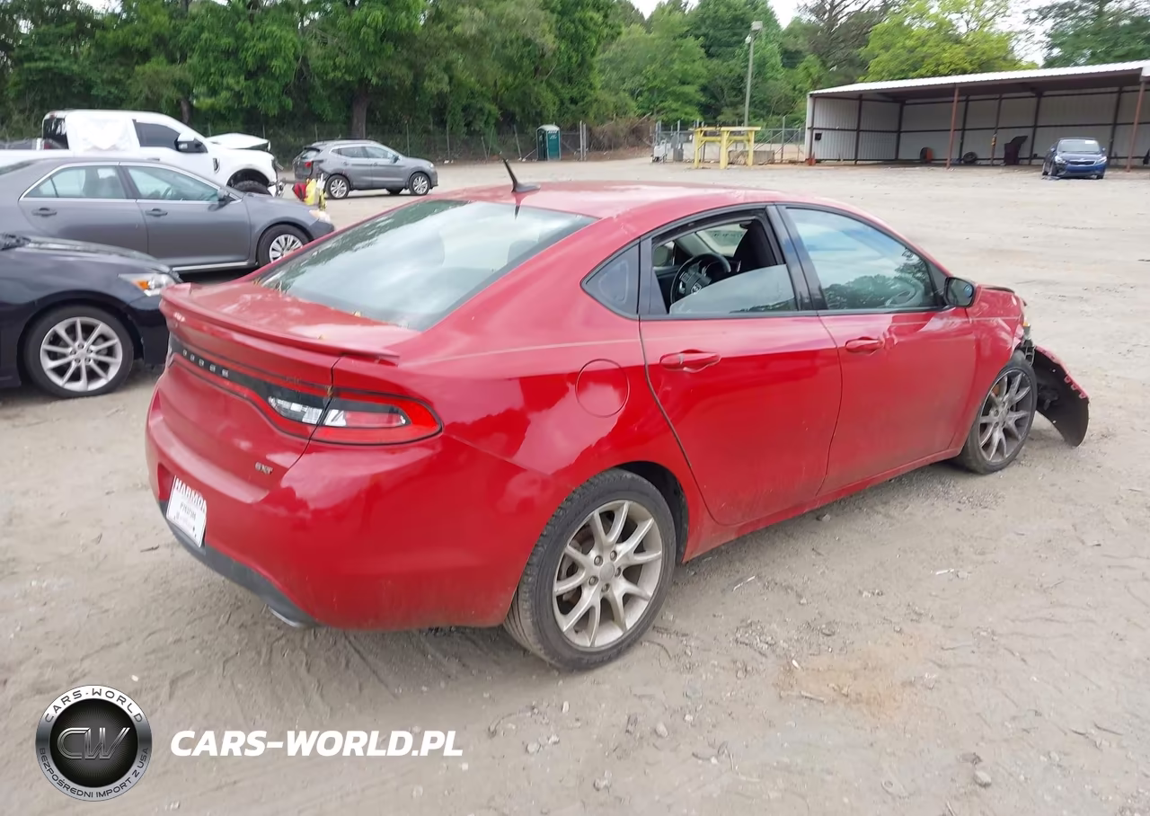 2013 Dodge Dart Sxt VIN:1C3CDFBA5DD302011 - 4