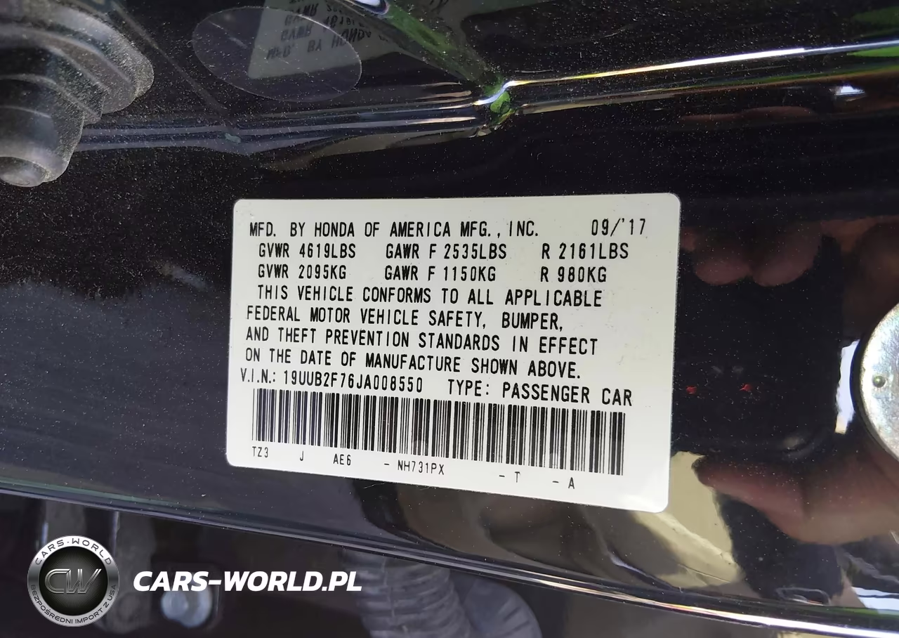 2018 Acura Tlx Advance Pkg VIN:19UUB2F76JA008550 - 9