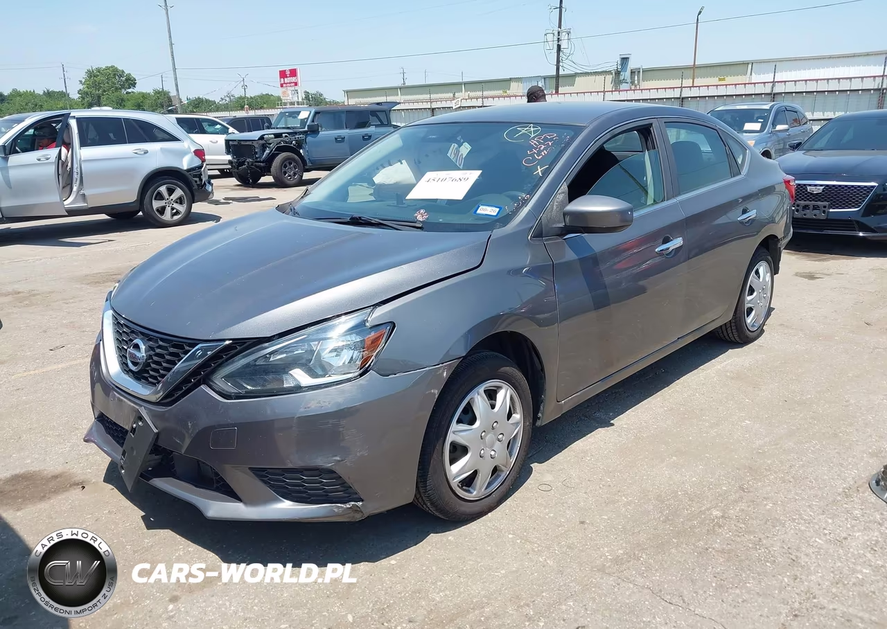 2019 Nissan Sentra S VIN:3N1AB7AP9KY376016 - 2