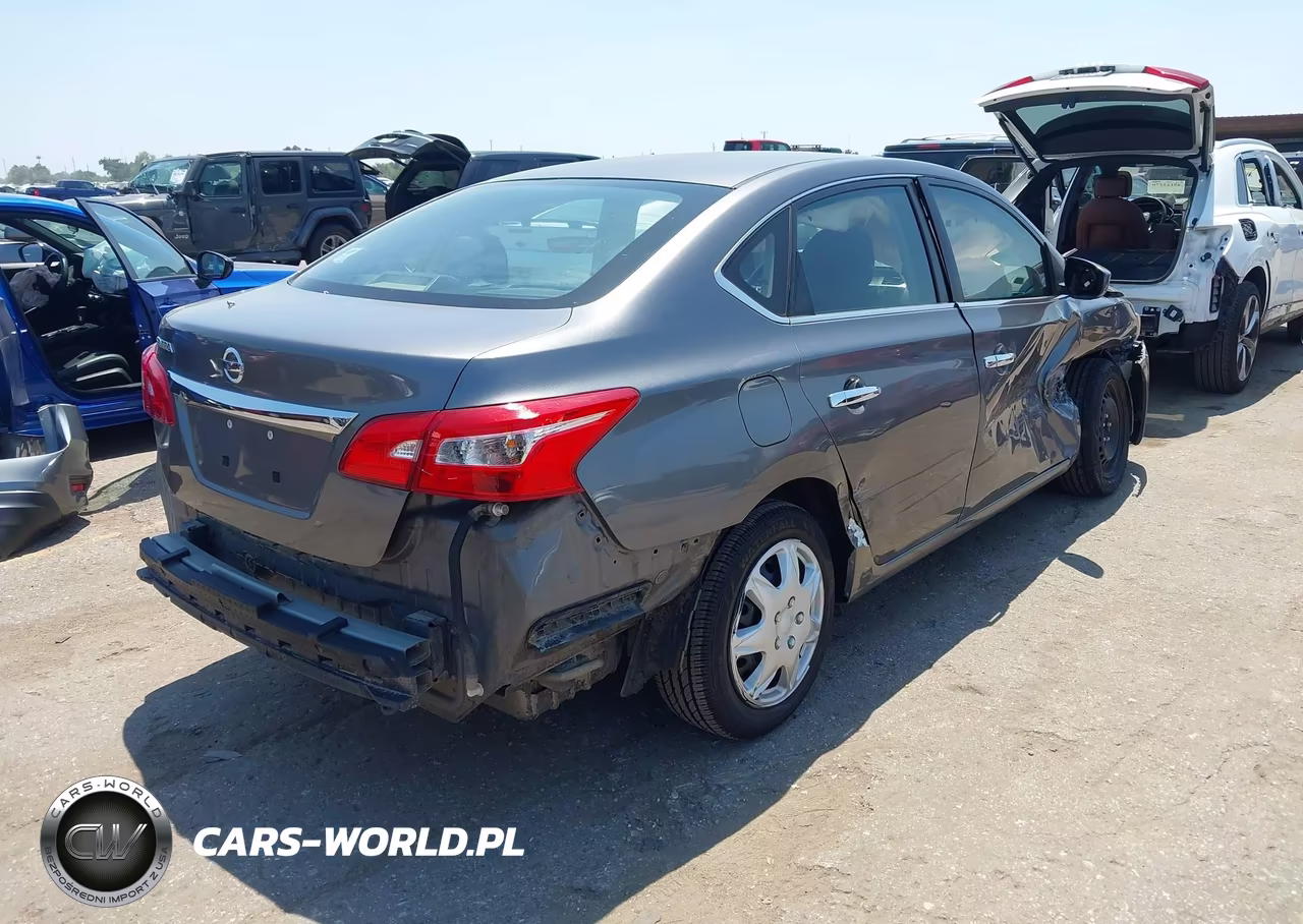 2019 Nissan Sentra S VIN:3N1AB7AP9KY376016 - 4