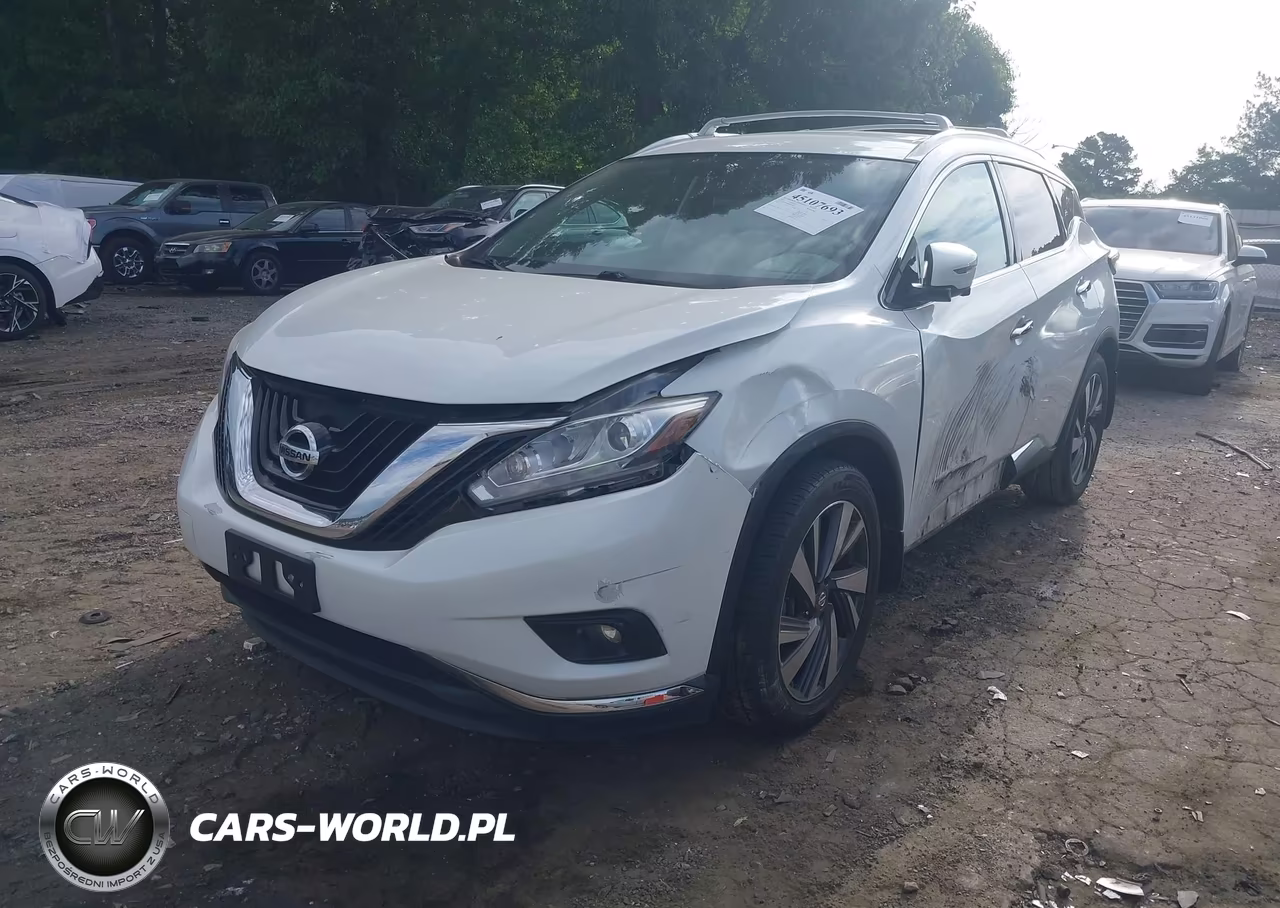 2017 Nissan Murano Platinum VIN:5N1AZ2MG8HN119633 - 2