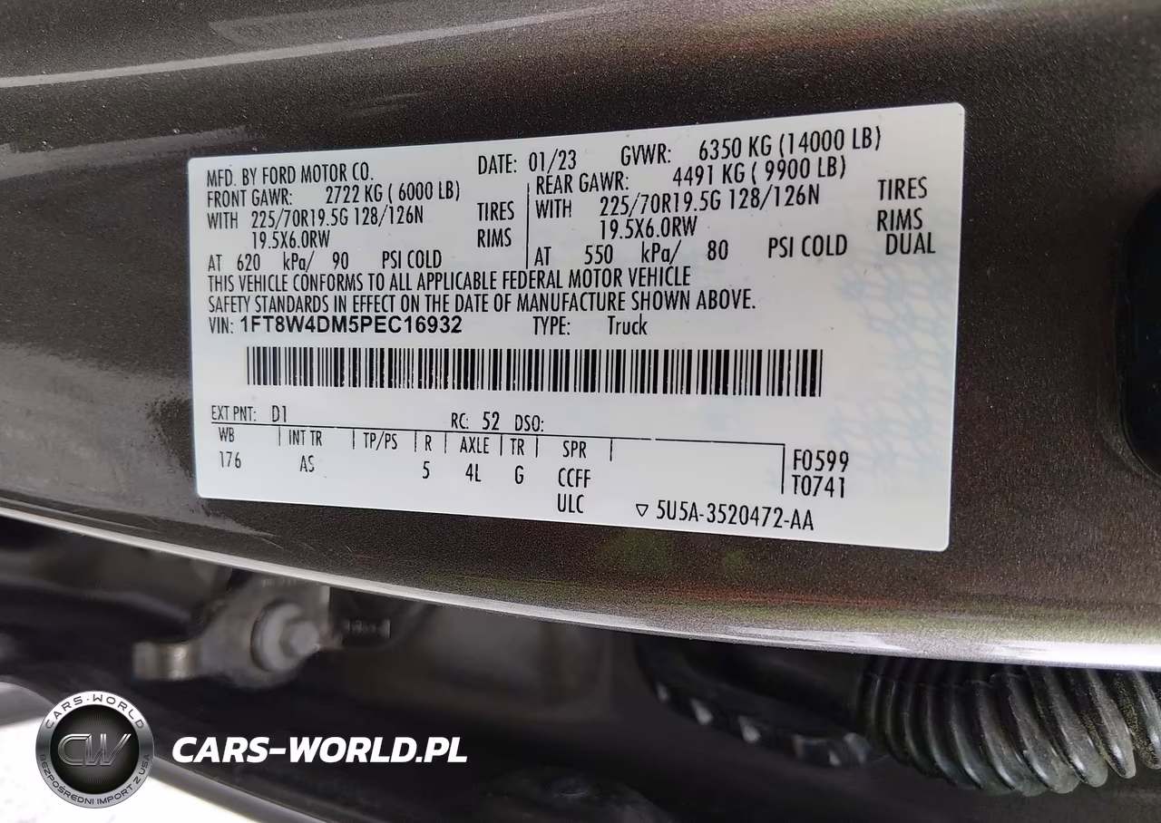 2023 Ford F-450 Xl VIN:1FT8W4DM5PEC16932 - 8