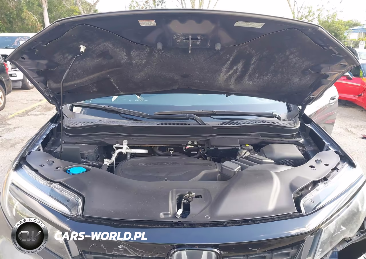 2021 Honda Passport 2Wd Ex-L VIN:5FNYF7H56MB000649 - 10