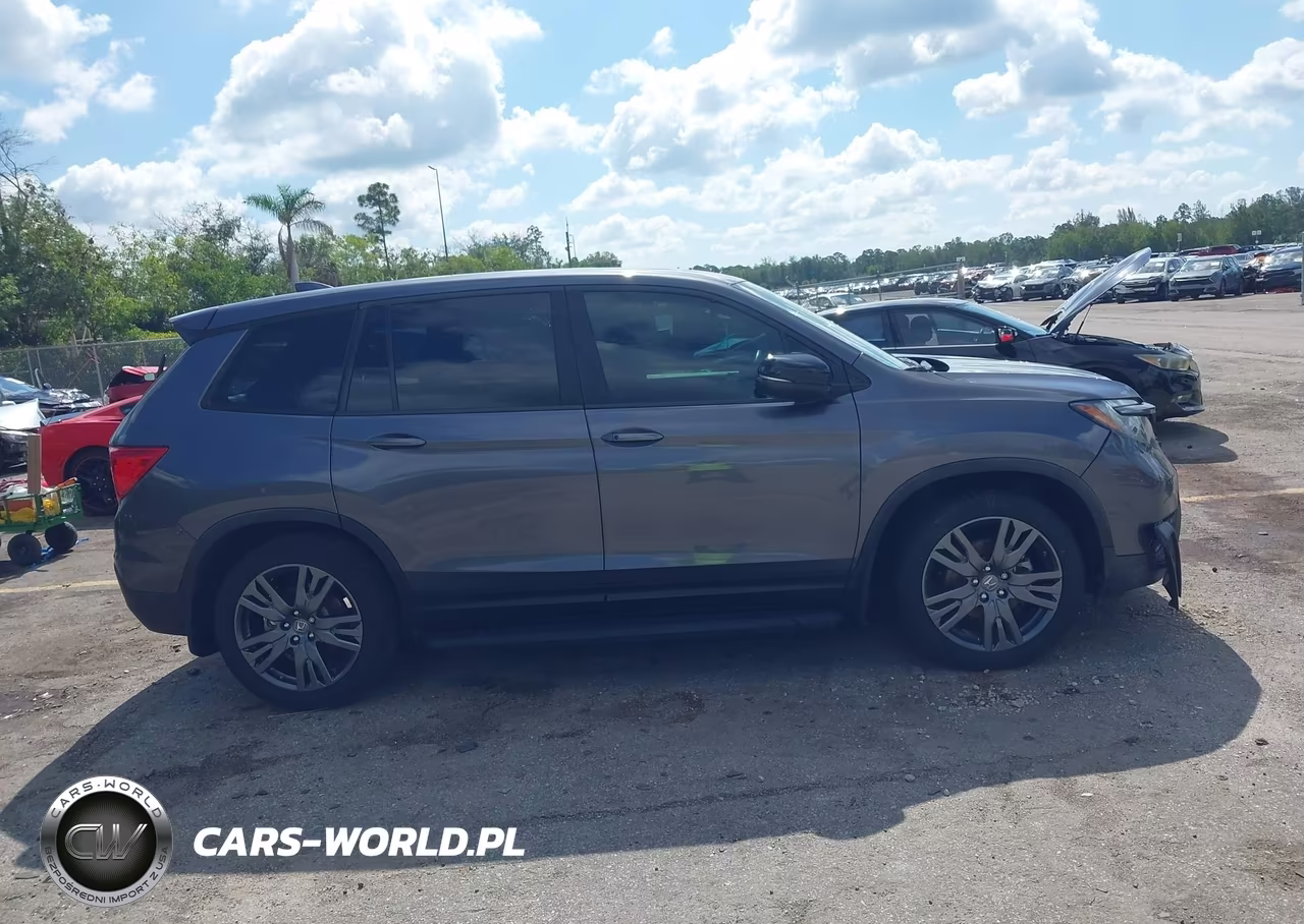 2021 Honda Passport 2Wd Ex-L VIN:5FNYF7H56MB000649 - 13
