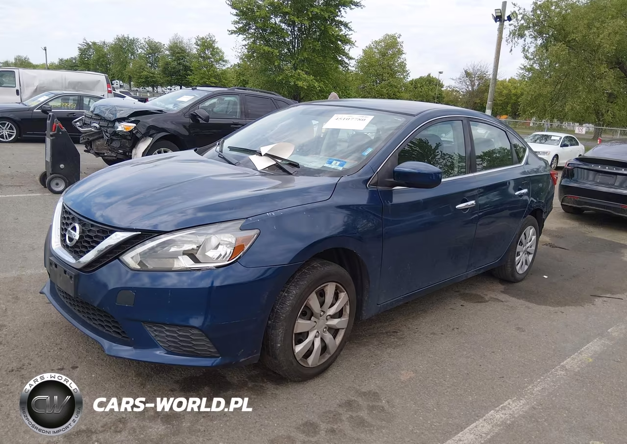 2017 Nissan Sentra Sv VIN:3N1AB7AP4HL671353 - 2
