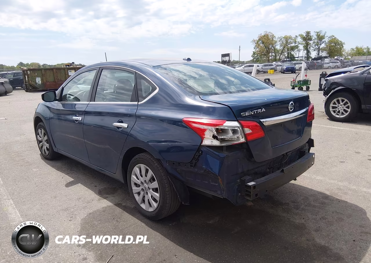 2017 Nissan Sentra Sv VIN:3N1AB7AP4HL671353 - 3