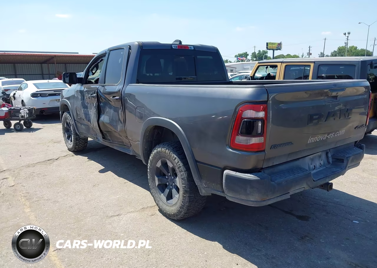 2019 Ram 1500 Rebel 4X4 6'4 Box VIN:1C6RRFEG6KN860861 - 3
