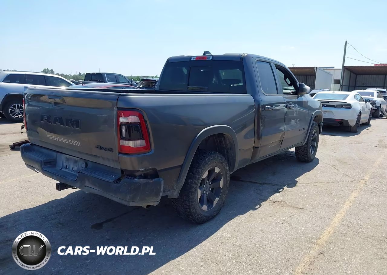 2019 Ram 1500 Rebel 4X4 6'4 Box VIN:1C6RRFEG6KN860861 - 4