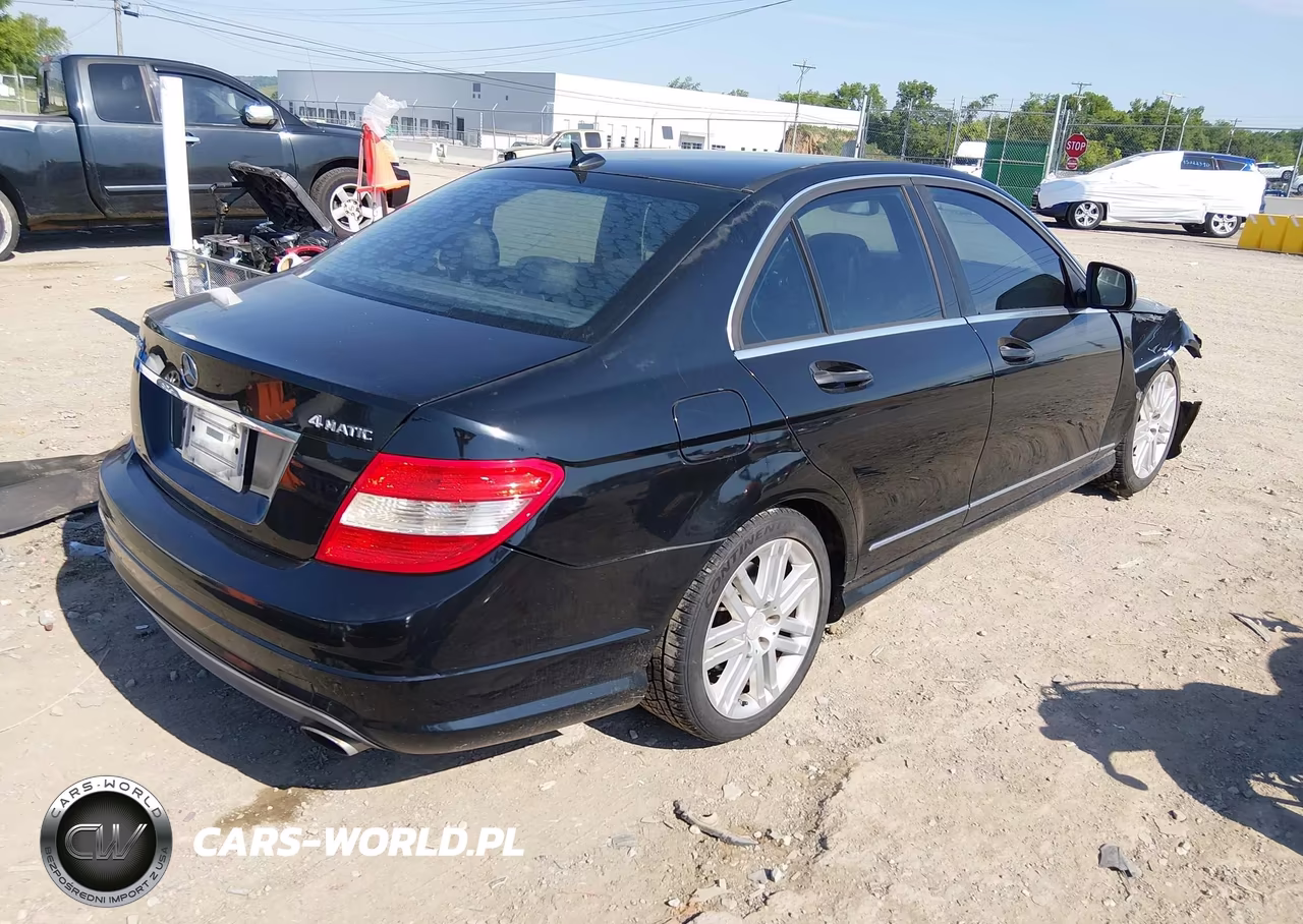 2009 Mercedes-Benz C 300 Luxury 4Matic-Sport 4Matic VIN:WDDGF81X69R066056 - 4