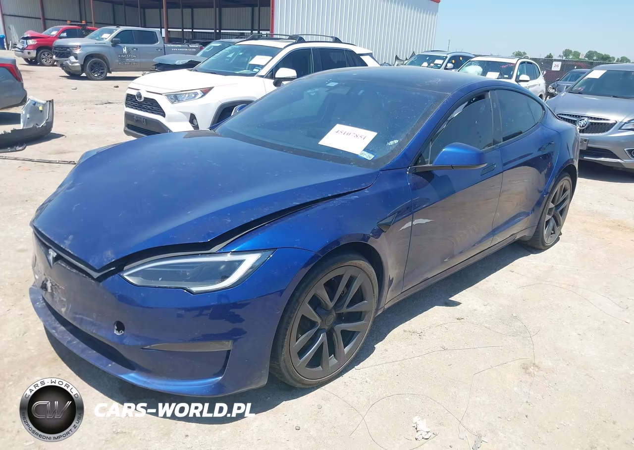 2022 Tesla Model S Plaid Tri Motor All-Wheel Drive VIN:5YJSA1E68NF487031 - 2